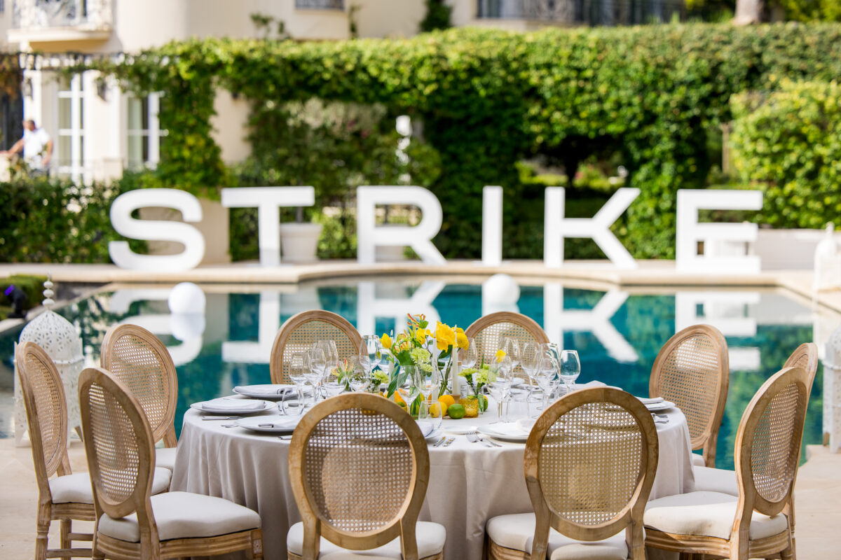 Private corporate dinner by CAP Events